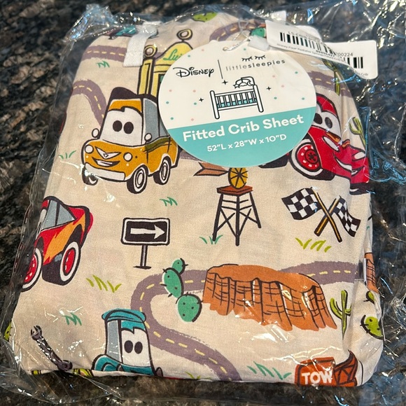 Little Sleepies Other - Little Sleepies Cars fitted crib sheet NIP